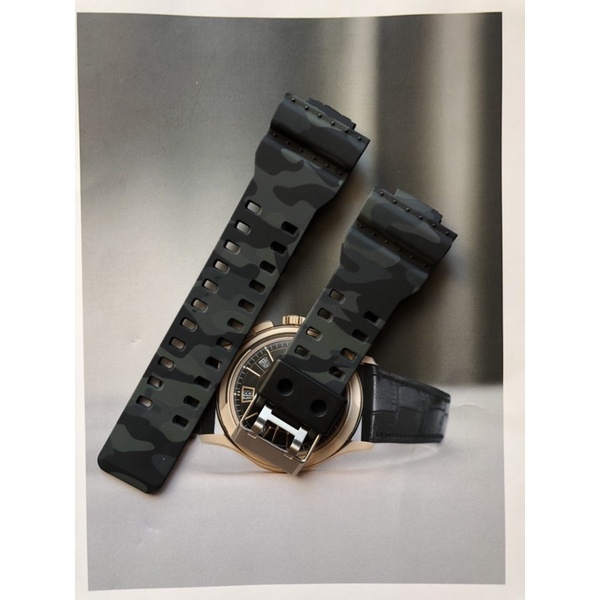 DÂY CAMO ĐỒNG HỒ G-SHOCK GA-100/110/120/200/400, GD-100/110/120, G-8900/GR-8900/GW-8900, GBA, GLS-100/8900