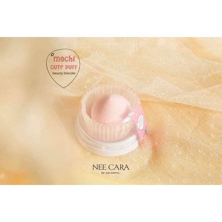 Bông Phấn Trang Điểm Nee Cara Phiên Bản Mochi Đáng Yêu
