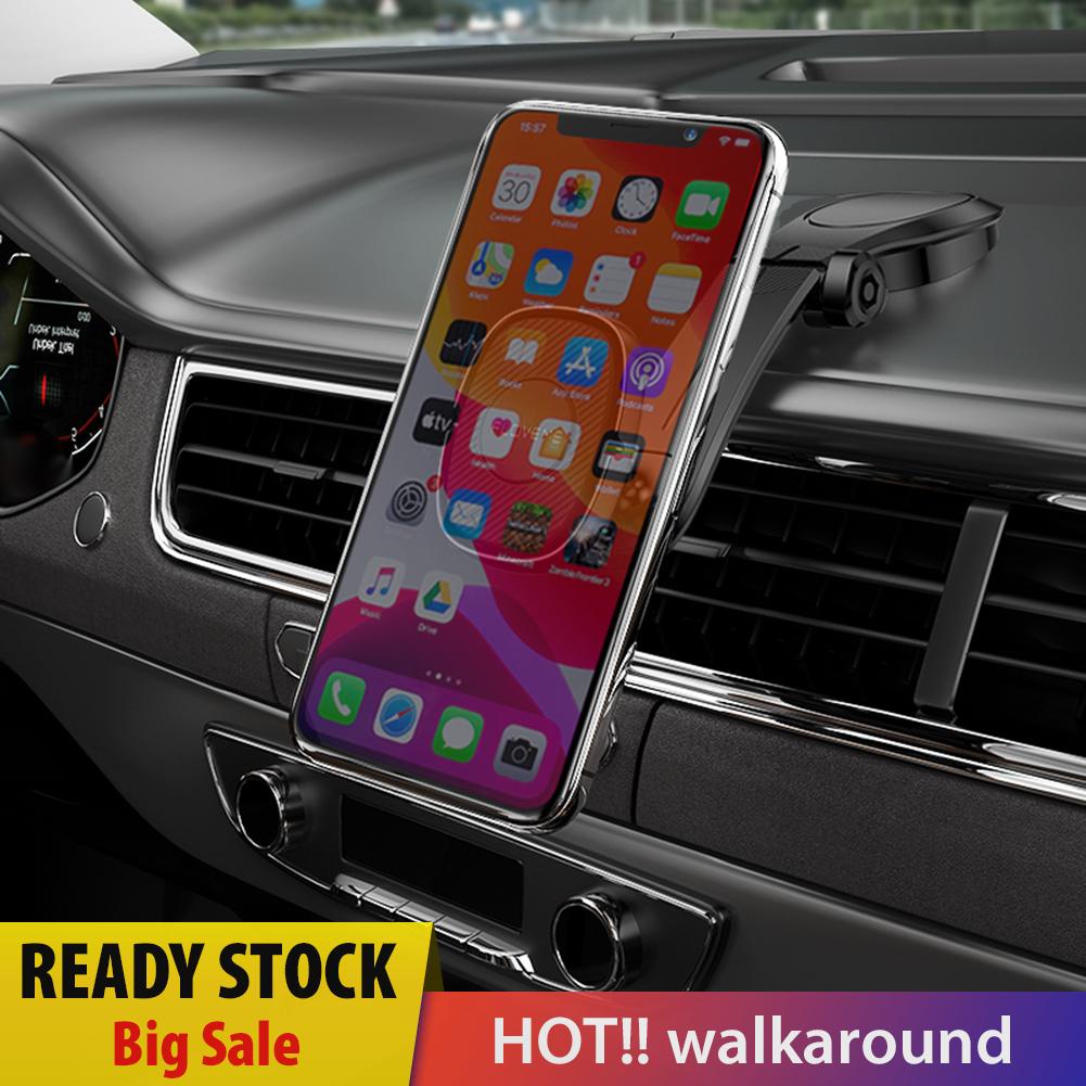 Walk FLOVEME S1 Car Phone Holder Magnetic Rotatable Folding GPS Mobile Support 