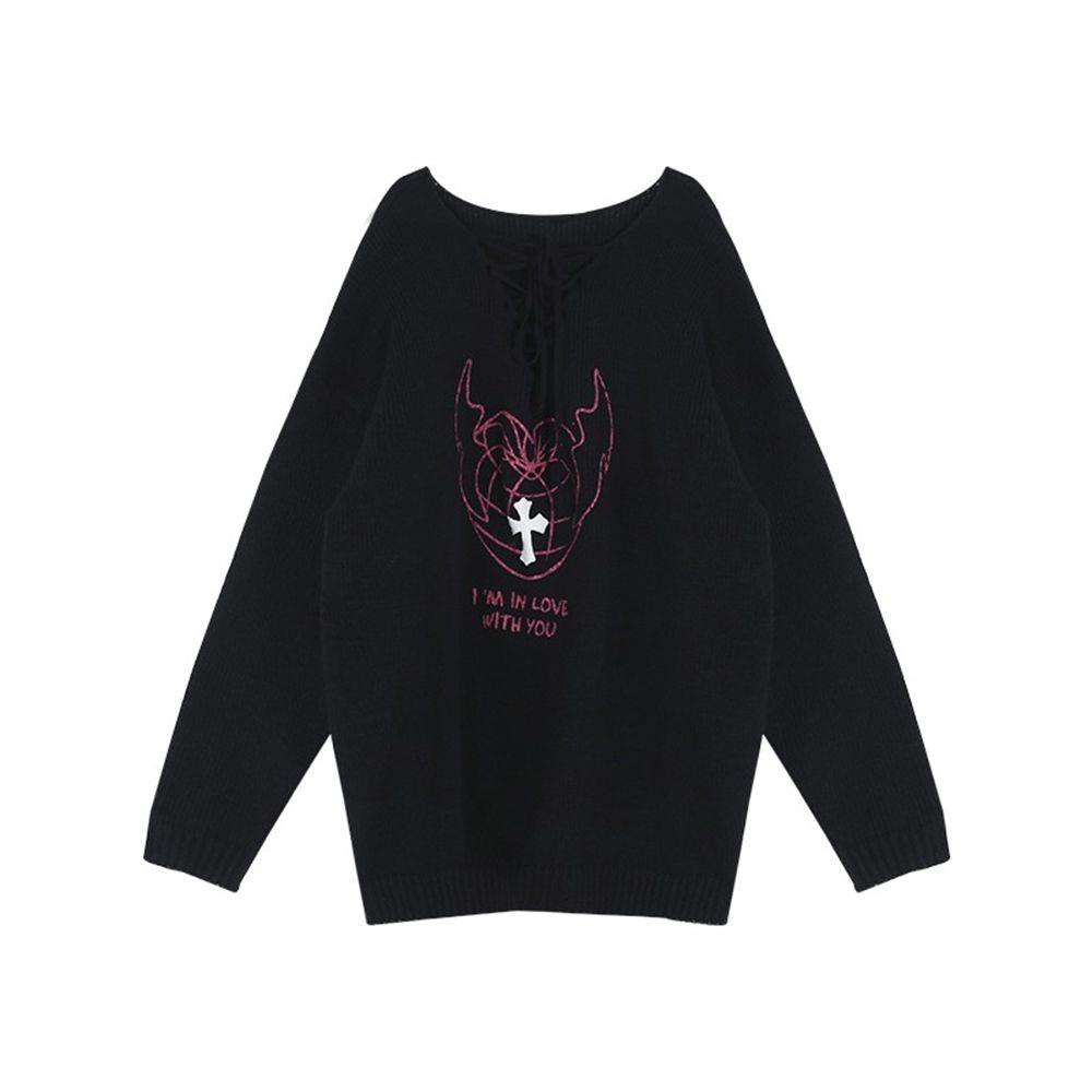 Áo Sweater Dệt Kim Cổ Chữ V Phong Cách Retro Hong Kong Thời Trang Mùa Xuân Hàng Mới 2022