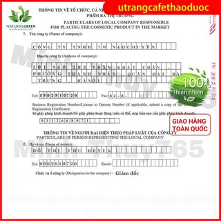 Ủ Trắng Cà Phê - Since 2013 ( cam kết hàng chính hãng )