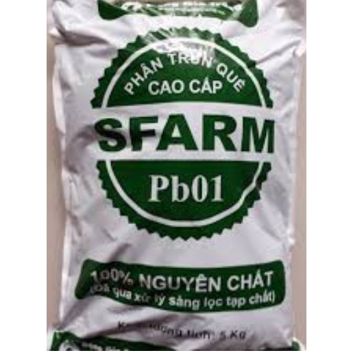 Phân trùn quế nguyên chất Sfarm PB01 5kg