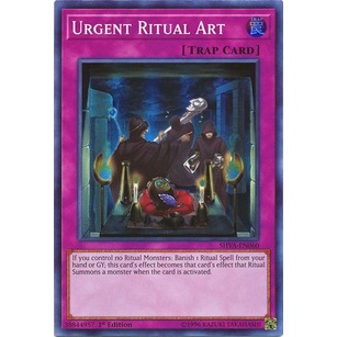 Thẻ bài Yugioh - TCG - Urgent Ritual Art / SHVA-EN060'