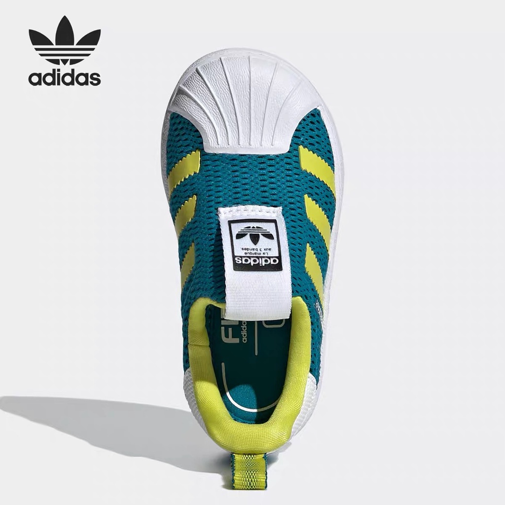 55*hàng Có Sẵn*Giày Thể Thao Adidas SUPERSTAR Mới Mùa Hè Cho Trẻ Em