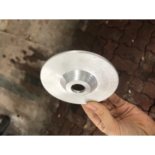 Bát nhôm đánh bóng 100mm - Đế nhôm(tmh0517)