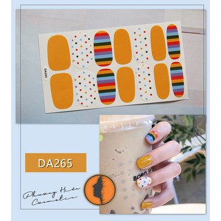Siêu rẻ ~ sticker dán móng tay đầy đủ