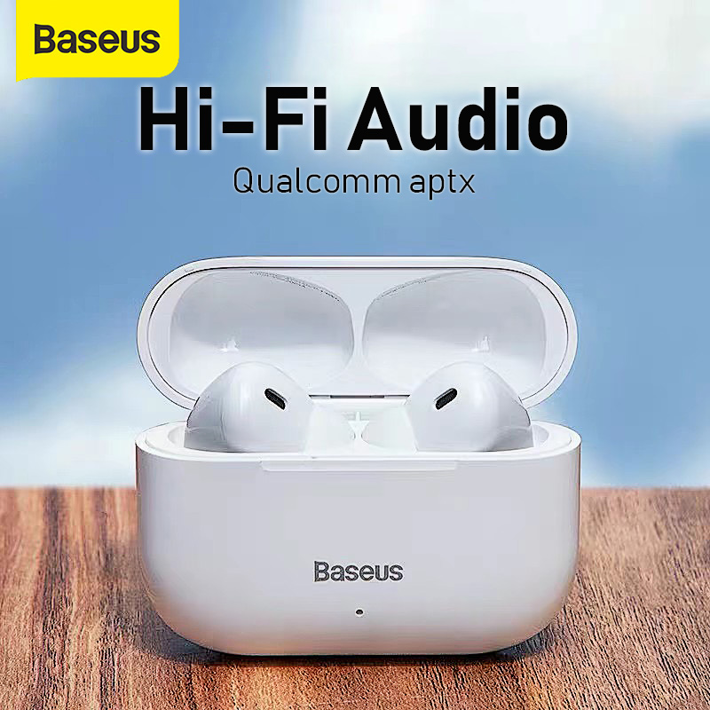 Tai Nghe Baseus W3 Tws Hifi Bluetooth 5.0 Nhét Tai Chống Thấm Nước Cho ĐT Android táo