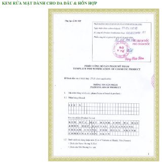KEM RỬA MẶT SUEN
