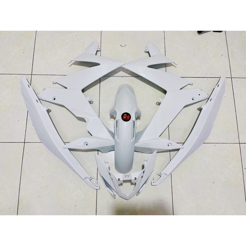 DÀN ÁO SATRIA RAIDER FI TRẮNG XANH ĐEN ĐỎ ZIN CHÍNH HÃNG
