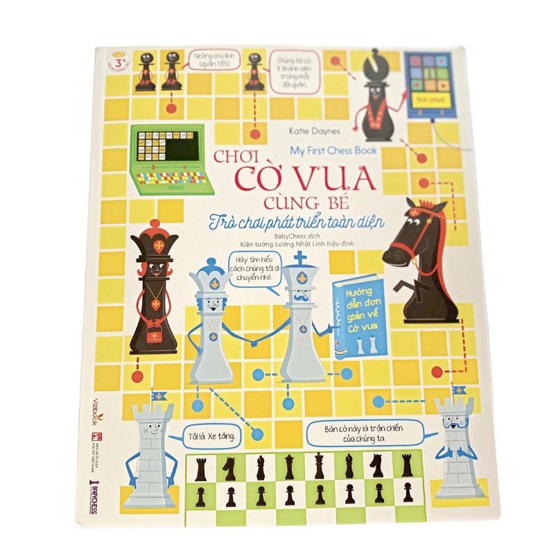 Sách - Chơi cờ vua cùng bé - Sách cờ vua nhập môn