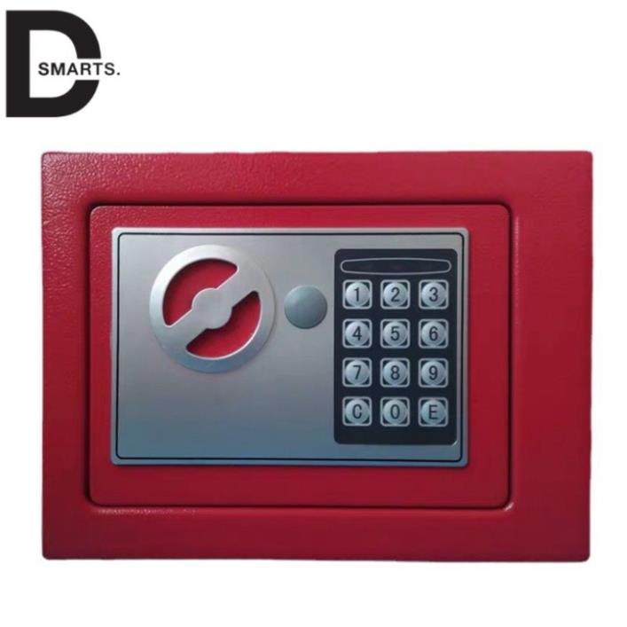 Két sắt điện tử mini thiết kế nhỏ gọn,trang bị hệ thống khóa bảo mật cực kỳ an toàn HÀNG HOT A7