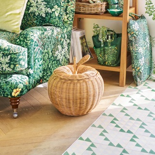 [Giá xưởng]Giỏ mây đựng đồ hình quả táo siêu xinh trang trí nhà cửa phụ kiện chụp hình