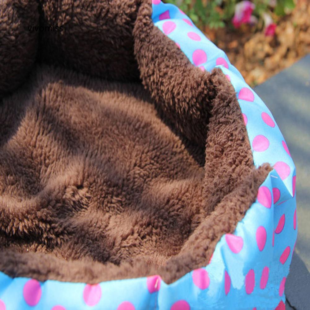 Giường ngủ dày dặn ấm áp cho thú cưng