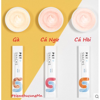 [Súp ngon-Giá tốt] Súp thưởng Pet Snacks set 60 gói màu, 30 gói màu giá siêu yêu