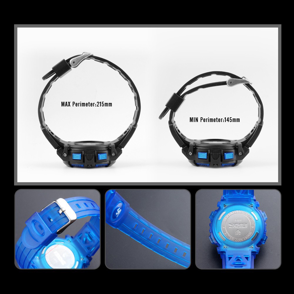 SKMEI 1451 Waterproof LED Digital Sports Watch For Kids | WebRaoVat - webraovat.net.vn