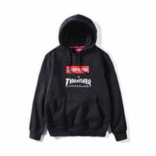 Hoodie trắng và đen cho nam và nữ