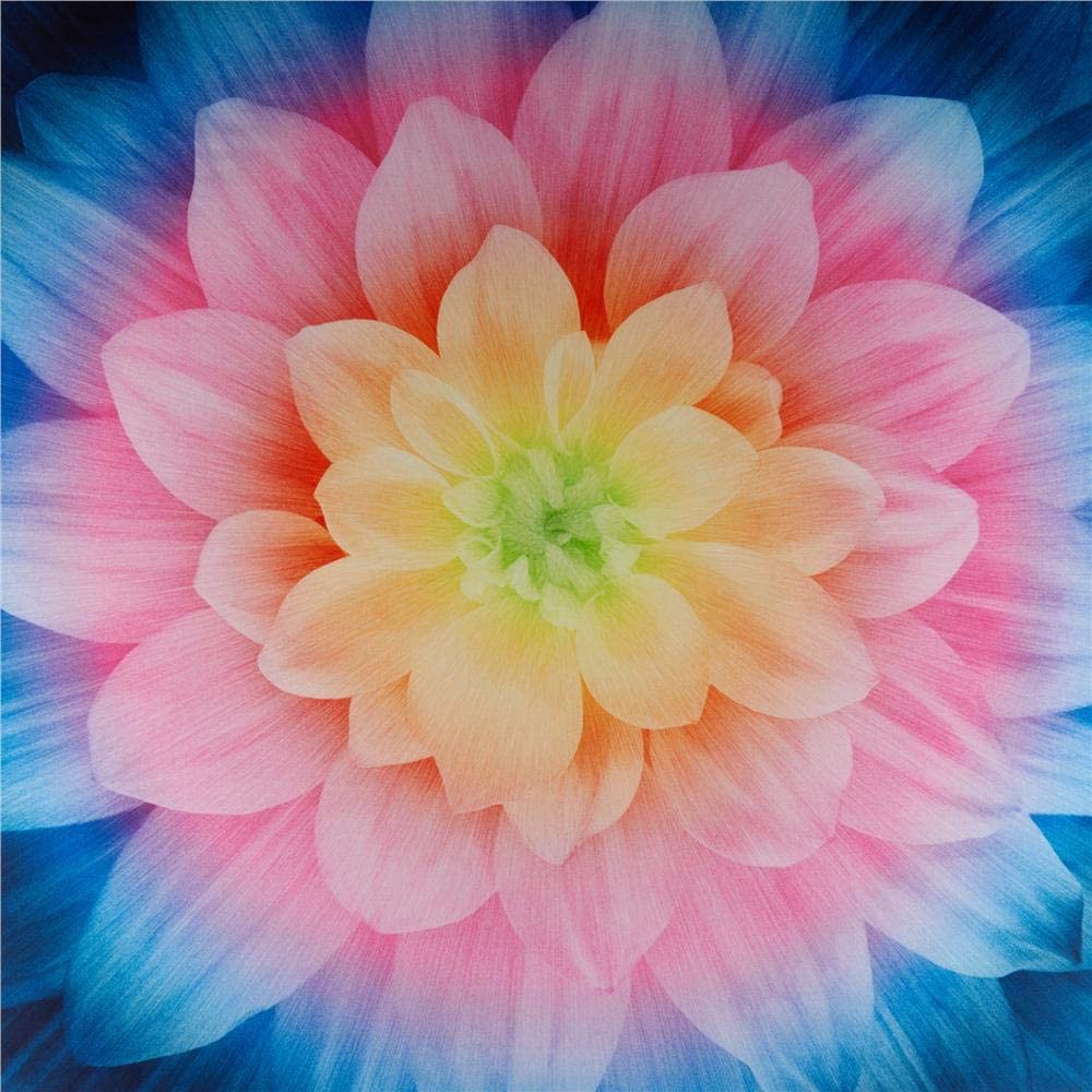 Panel thô Mỹ hoa Big Dream của Hoffman - Loang xanh