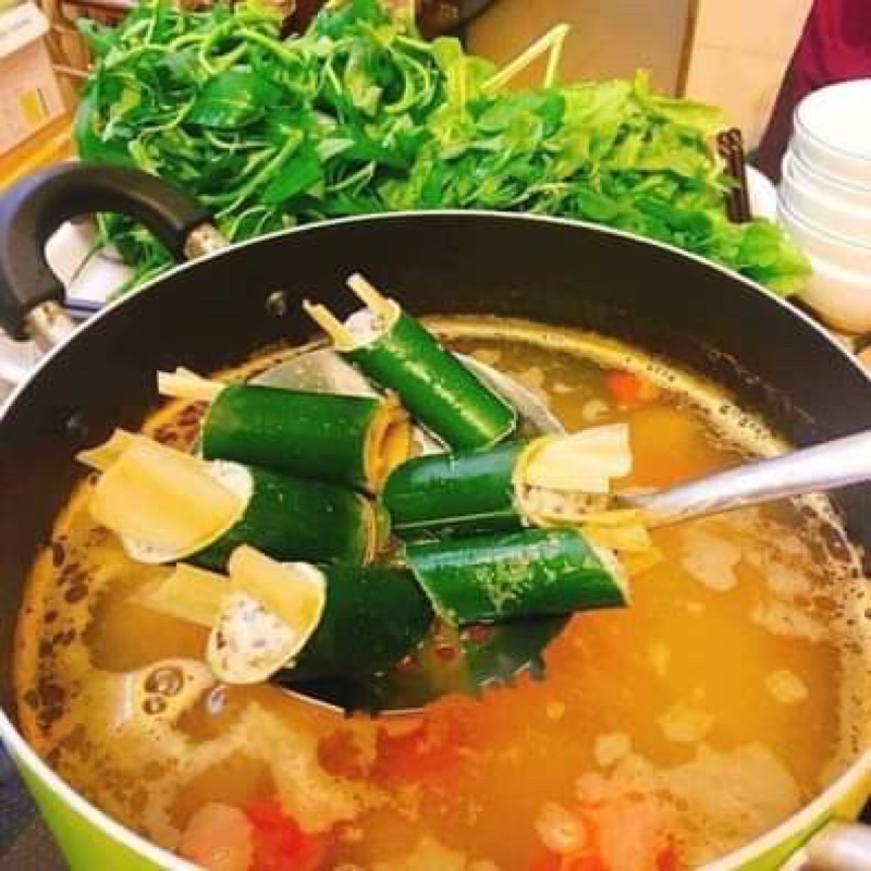 Ốc nhồi ống nứa siêu ngon