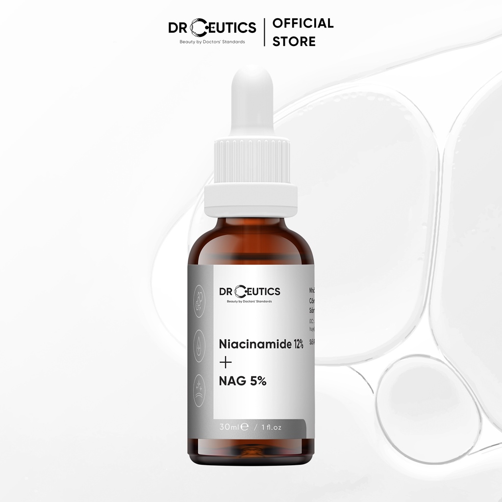 Tinh Chất Làm Sáng Da Và Kiềm Dầu DrCeutics Niacinamide 12% - 30ml