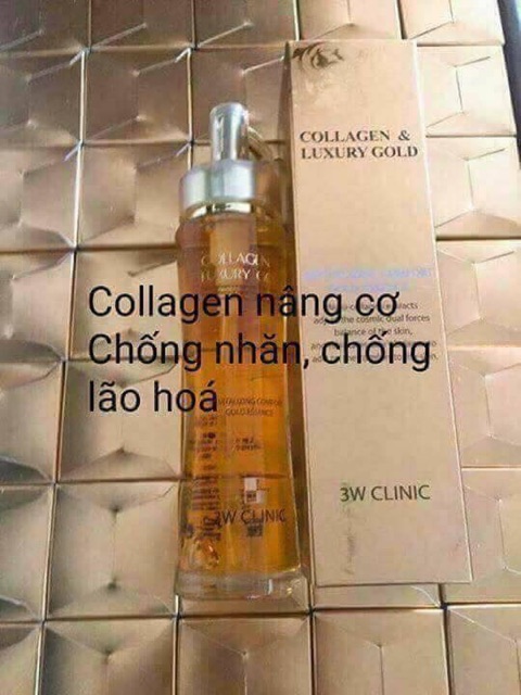 Tinh chất collagen and luxury gold 3W Clinic