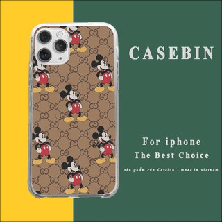 Ốp ốp iphone Gucci mickey chất Iphone 7/7Plus/8/8Plus/X/Xs/Xs Max/11/11 Promax/12/12 Promax GUCPOD0004