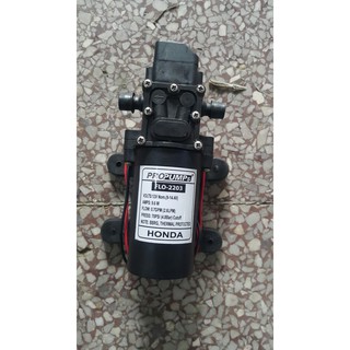 Máy bơm tăng áp mini 12v - Máy hồi lưu, không tự ngắt.