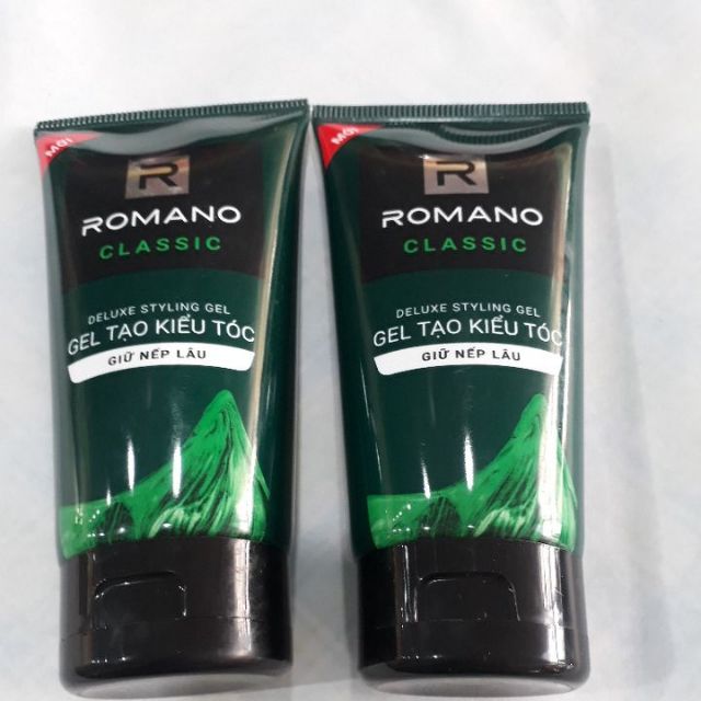 GEL VUỐT TÓC ROMANO CLASSIC GIỮ NẾP CỨNG VỪA 150g