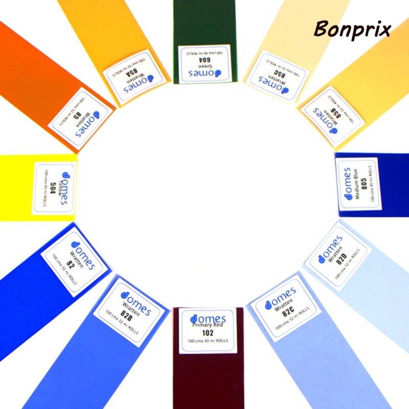 Tấm gel lọc màu sắc chuyên dụng cho đèn nháy phim trường