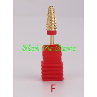 Đầu mài kim loại chuyên phá bột, gel (đầu mài sắt bén)