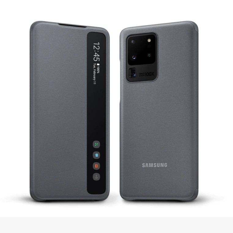 [Mã ELMS5 giảm 7% đơn 300K] [FREESHIP] Bao Da Clear View Samsung S20 Ultra ✅Vuốt Trả Lời ✅Chống Sốc Chính Hãng | BigBuy360 - bigbuy360.vn