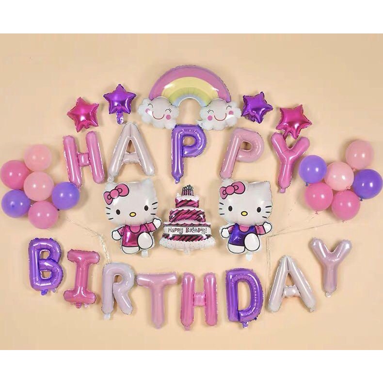 BÓNG NHÔM KITTY TO 1M, BÓNG KIẾNG MÈO HELLO KITTY SIZE TO, BÓNG TRÁNG NHÔM HÌNH KITTY