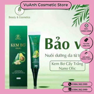 Kem bơ olic kem dưỡng trắng cấp ẩm chống nắng chống lão hóa da