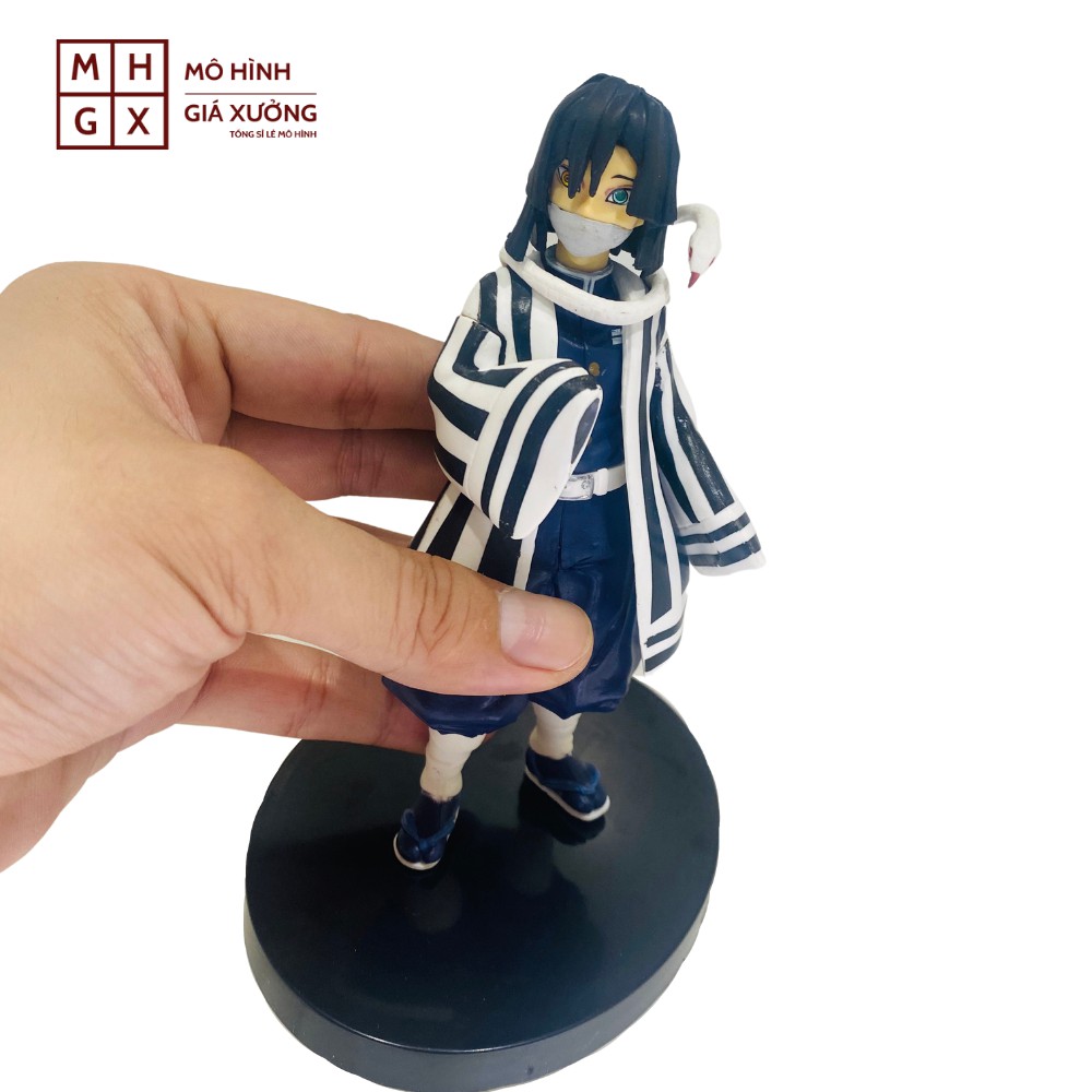 Mô hình Kimetsu No Yaiba figure Demon Slayer Xà Trụ Iguro Obanai cao 16 cm - figure thanh gươm diệt quỷ