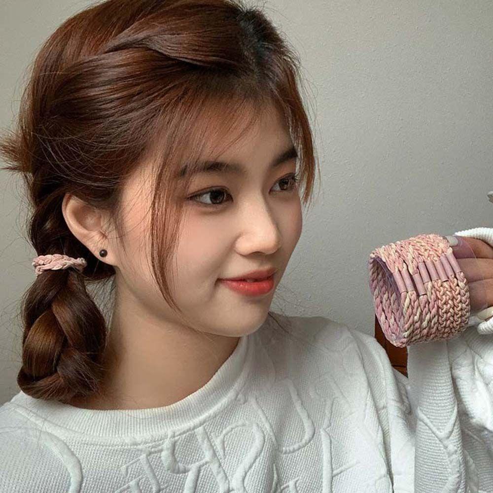 JARRED Dây Cột Tóc Cao Su Co Giãn Nhiều Màu Sắc Cho Nữ