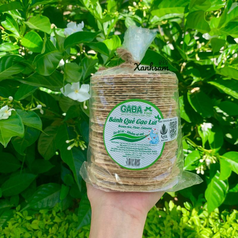 Bánh Quế Gạo Lứt 200gr Rueco - XanhSam Organic