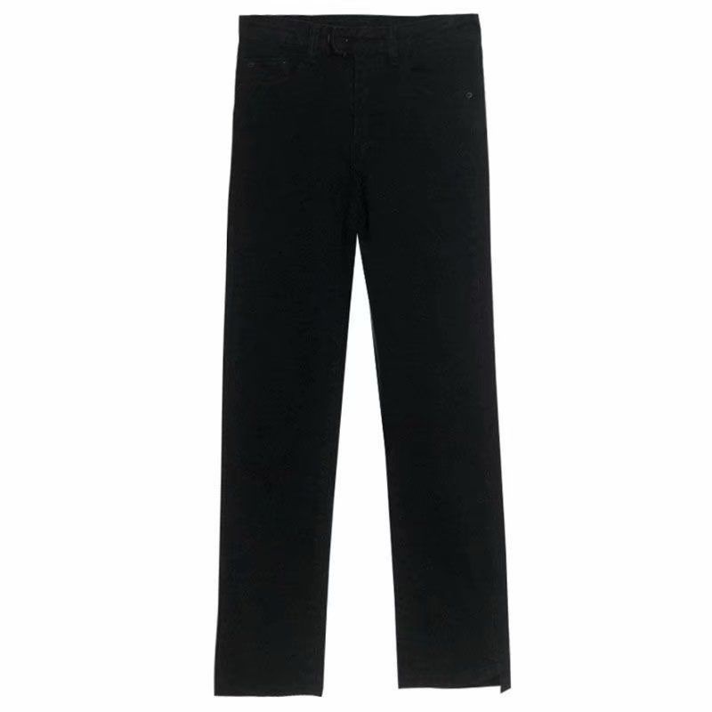 Quần Jeans nữ lưng cao xẻ ống thời trang mới