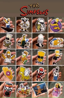 STICKER SIMPSON