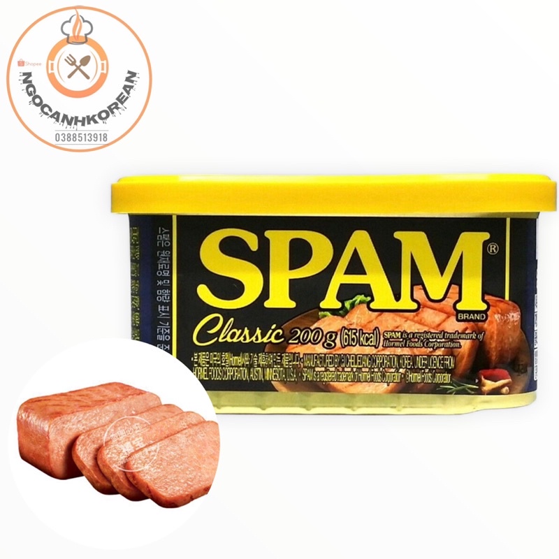 Thịt hộp giăm bông 200gr CJ