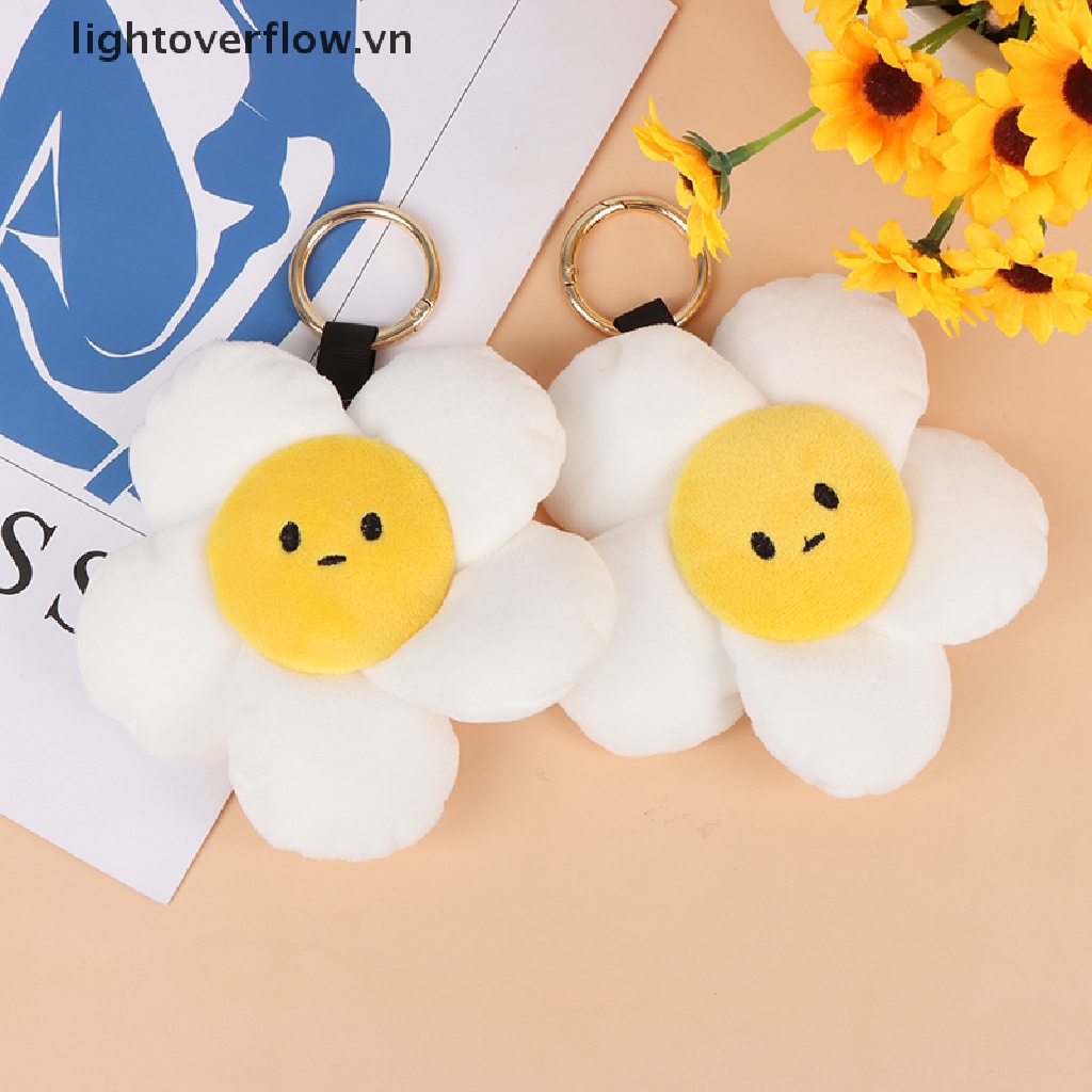 Móc Khóa Hình Hoa Hướng Dương Nhồi Bông Xinh Xắn