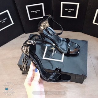 Sandal cao gót chữ fullbox