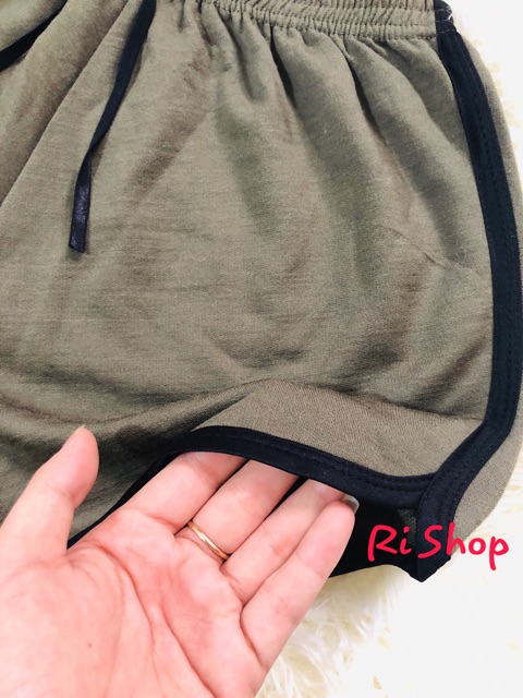 QUẦN SHORT THUN BIG SIZE LƯNG CAO hàng loại 1, vải dày