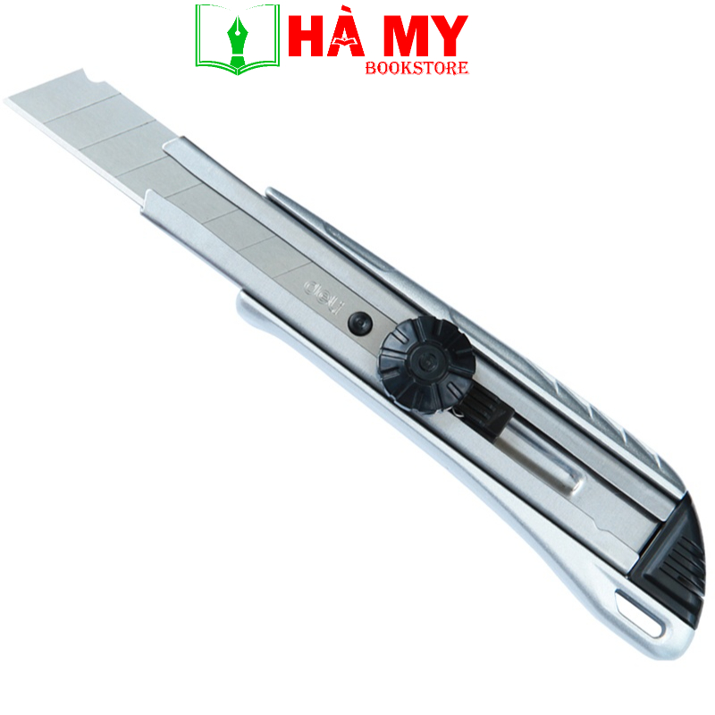 [Hỏa Tốc] Dao rọc giấy lớn Deli 2045 18mm - Dao Deli Cao Cấp