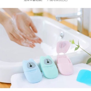 Xà phòng giấy- xà phòng bỏ túi