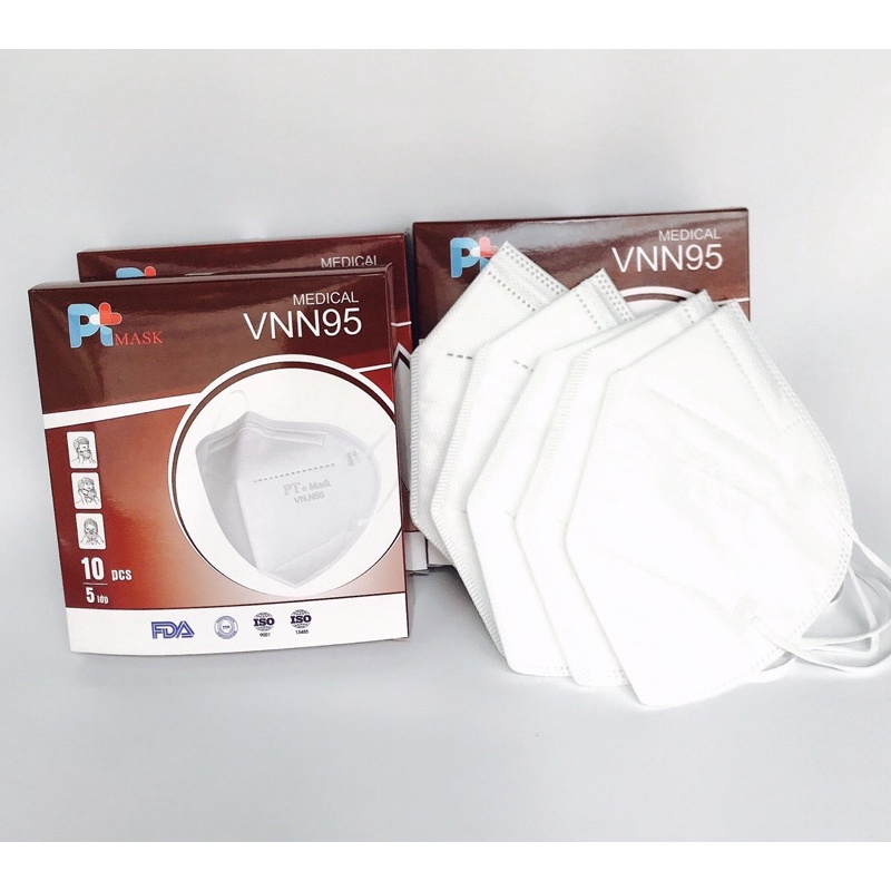 Khẩu trang y tế N95 công nghệ Nhật Bản 5 lớp, lọc bụi mịn, bảo vệ sức khỏe mùa dịch