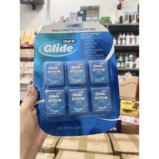 Set 6 hộp chỉ nha khoa Oral b Glide Mỹ