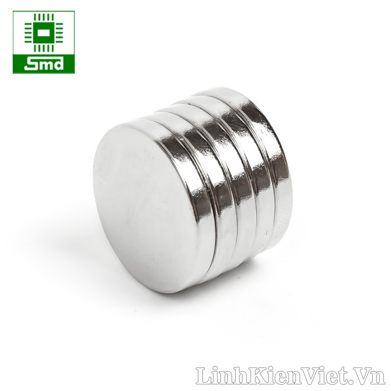 Bộ 2 viên nam châm đất hiếm 20x3mm