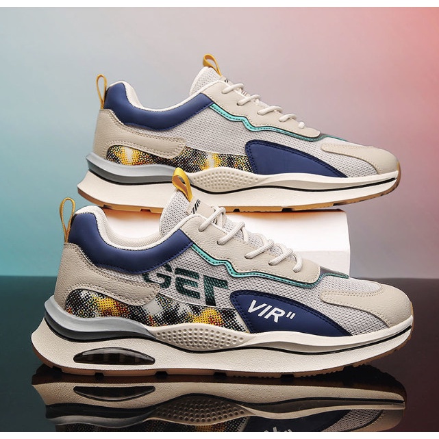 Giày nam thể thao sneaker đệm khí VIR thời trang siêu thoáng khí ( Có 2 mầu )