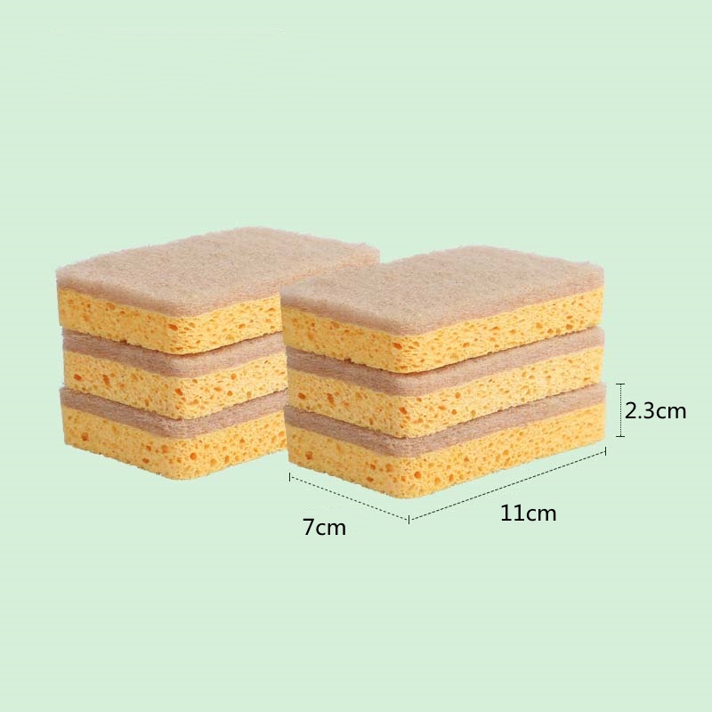 Bọt biển rửa chén bằng gỗ sồi tiện dụng cho nhà bếp