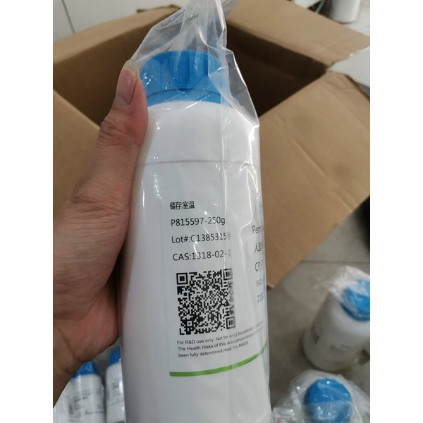 Hóa chất thí nghiệm Permutit  - Zeolite - (SiO2)x(Al2O3)y - 250g - Cas 1318-02-1