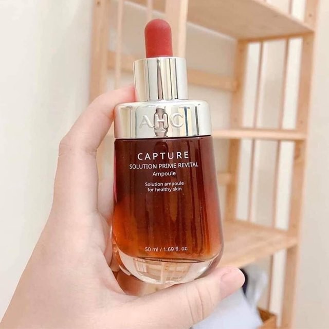 Serum Tinh Chất AHC Capture Solution Prime White Moist Revital Ampoule Dưỡng Trắng Cấp Ẩm 50ml [ MẪU MỚI NHẤT]